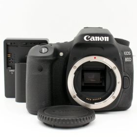 わずかシャッター数1702枚【新品級】CANON EOS 80D ボディ#9309