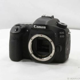 ソフマップ 〔中古品〕 EOS 80D ボディ ブラック【344】