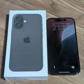 Apple iPhone 16 ブラック 本体
