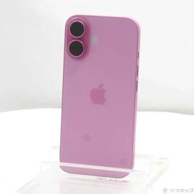 ソフマップ 〔中古品〕 iPhone16 128GB ピンク MYDT3J／A SIMフリー【344】