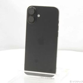 ソフマップ 〔中古品〕 iPhone16 Plus 256GB ブラック MXVG3J／A SIMフリー【349】