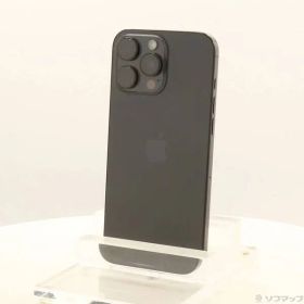 ソフマップ 〔中古品〕 iPhone16 Pro Max 256GB ブラックチタニウム MYWG3J／A SIMフリー【196】