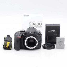 ショット数29353回 Nikon D3400 ボディ ブラック #861