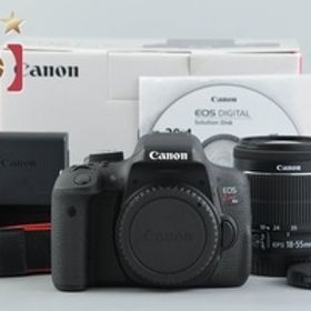 【中古】Canon キヤノン EOS Kiss X8i EF-S 18-55 IS STM レンズキット シャッター回数僅少 元箱付き