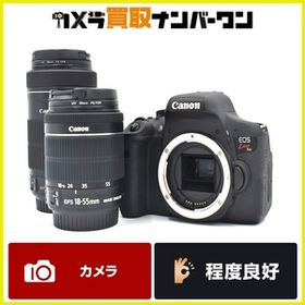 【程度良好☆】Canon EOS Kiss X8i ダブルズームレンズキット キャノン 元箱付 デジタル一眼 初心者 手ブレ補正