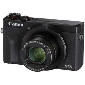 【中古】Canon コンパクトデジタルカメラ PowerShot G7 X Mark III ブラック 1.0型センサー/F1.8レンズ/光学4.2倍ズーム PSG7XMARKIIIBK