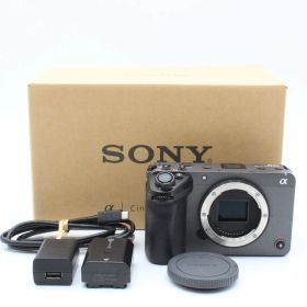 ■極上品■ SONY APS-C Super35mm レンズ交換式 Cinema Line カメラ プロフェッショナルカムコーダー 動画 FX30 ボディ(レンズなし) ILME-FX30B No.C03822