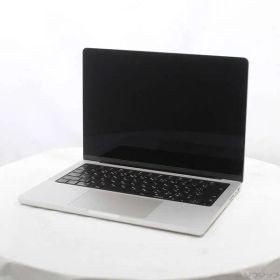 ソフマップ 〔中古品〕 MacBook Pro 14.2-inch Late-2021 MKGR3J／A Apple M1 Pro 8コアCPU_14コアGPU 16GB SSD512GB シルバー 〔15.3 Sequoia〕【251】