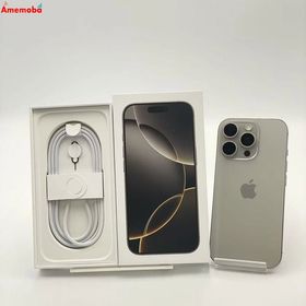 iPhone16 Pro 256GB ナチュラルチタニウム 3N746J/A AU版SIMフリー 展