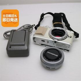 超美品 E-PL7 レンズキット ホワイト 即日発送 ミラーレス一眼 OLYMPUS 本体 あすつく 土日祝発送OK
