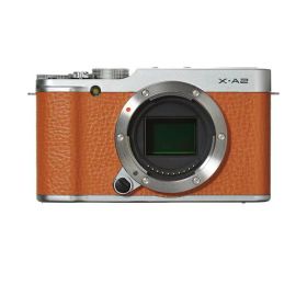 【中古】FUJIFILM デジタルカメラミラーレス一眼 X-A2ボディ ブラウン X-A2BW