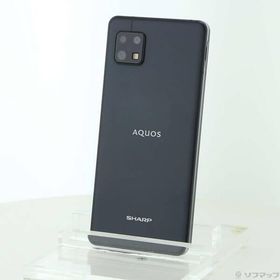 〔中古〕SHARP(シャープ) AQUOS sense6 128GB ブラック SH-M19 SIMフリー〔305-ud〕
