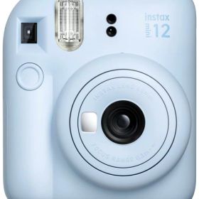 【中古】富士フイルム(FUJIFILM) チェキ インスタントカメラ instax mini 12 パステルブルー INS MINI 12 BLUE