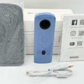 【極上美品】RICOH THETA SC2 ブルー R03030 リコー シータ 360度カメラ