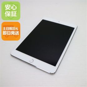 アップル(Apple)の超美品 SIMフリー iPad mini 4 16GB シルバー M333(タブレット)