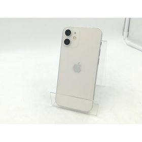 【中古】Apple 国内版 【SIMフリー】 iPhone 12 mini 128GB ホワイト MGDM3J/A【千葉】保証期間１ヶ月【ランクC】