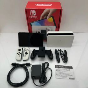 【中古】Nintendo Switch 有機ELモデル Joy-Con(L)/(R) ホワイト ニンテンドー スイッチ【本体】ホビー ゲーム 53G00102589