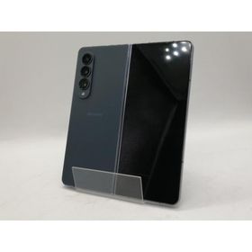 【中古】SAMSUNG docomo 【SIMフリー】 Galaxy Z Fold4 12GB 256GB SC-55C グレイグリーン【DS秋葉】保証期間１ヶ月【ランクB】