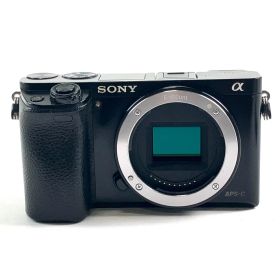 ソニー SONY α6000 ボディ ILCE-6000 B ブラック デジタル ミラーレス 一眼カメラ 【中古】