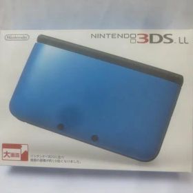 ゲーム ニンテンドー3DS LL 本体 SPR-001 ブルー×ブラック 動作品 箱付き 中古品