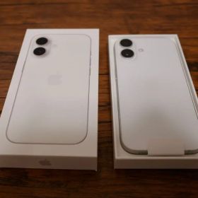 iPhone 16 128GB ホワイト SIMフリー バッテリー容量96%