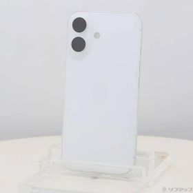ソフマップ 〔中古品〕 iPhone16 128GB ホワイト MYDR3J／A SIMフリー【269】