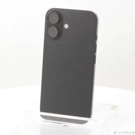 ソフマップ 〔中古品〕 iPhone16 256GB ブラック MYDW3J／A SIMフリー【198】