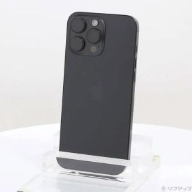 ソフマップ 〔中古品〕 iPhone16 Pro Max 256GB ブラックチタニウム MYWG3J／A SIMフリー【349】