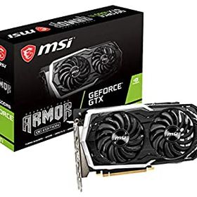 【中古】MSI GeForce GTX 1660 Ti ARMOR 6G OC グラフィックスボード VD7765