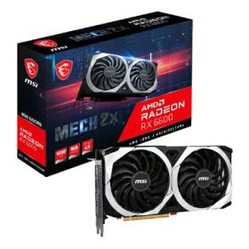 【中古】 MSI Radeon RX 6600 MECH 2X 8G 次世代レイトレーシンググラフィックカード