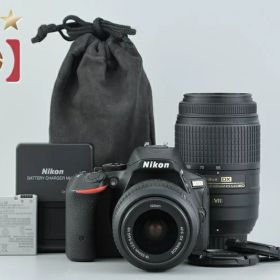 【中古】Nikon ニコン D5500 ブラック ダブルズームキット