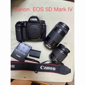 キヤノン(Canon)のCanon EOS 5D Mark IV標準&望遠ダブルレンズセット(デジタル一眼)
