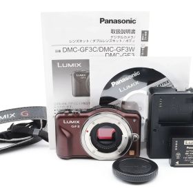 【中古】【非常に良い】Panasonic ミラーレス一眼カメラ LUMIX GF3 ボディ センシュアルブラウン DMC-GF3