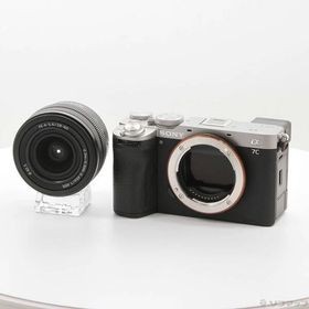 〔中古〕SONY(ソニー) α7C II ズームレンズキット シルバー ILCE-7CM2L S〔198-ud〕