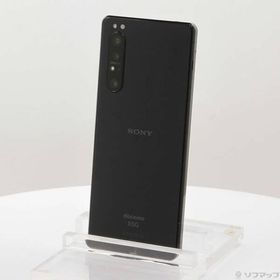 〔中古〕SONY(ソニー) Xperia 1 II 128GB ブラック SO-51A docomoロック解除SIMフリー〔198-ud〕