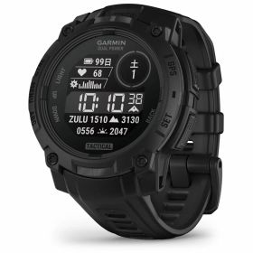 ガーミン Instinct 3 Dual Power 45mm Black / Tactical Black【Suica対応】スマートウォッチ 010-02934-80 [0100293480]【返品種別A】