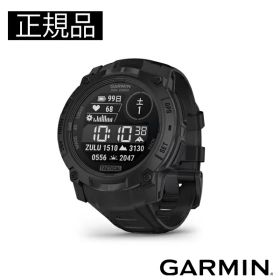 GARMIN ガーミン Instinct 3 010-02935-80 Dual Power Tactical 50mm タフネスGPSウォッチ スマートウォッチ 登山 トレッキング ソーラー 正規輸入品【ショッピングローン24回無金利】