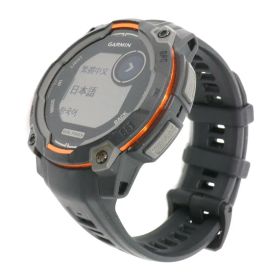 【ポイント10倍：3月20日20時〜3月26日1時59分まで】 [中古] ガーミン(GARMIN) Instinct 3 Dual Power 45mm スマートウォッチ instinct3-dp-b ブラック[可(C)]