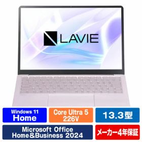 NEC 13．3型高性能ノートブック e angle select LAVIE SOL フェアリーパープル PC-S1365LAP-E5 [PCS1365LAPE5]【RNH】