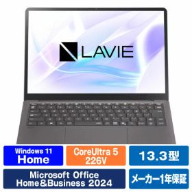 NEC 13．3型高性能ノートブック LAVIE SOL ムーンブラック PC-S1365LAB [PCS1365LAB]【RNH】