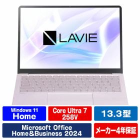 NEC 13．3型高性能ノートブック e angle select LAVIE SOL フェアリーパープル PC-S1375LAP-E5 [PCS1375LAPE5]【RNH】