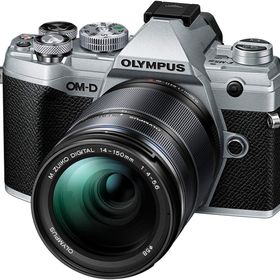展示品 OLYMPUS ミラーレス一眼カメラ OM-D E-M5 Mark III 小型・軽量ボディー 14-150mm IIレンズキット シルバー 軸手ぶれ補正機構を搭載