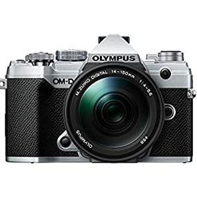 【中古】(非常に良い)OLYMPUS ミラーレス一眼カメラ OM-D E-M5 MarkIII 14-150mmIIレンズキット シルバー