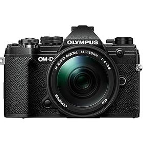 【中古】(非常に良い)OLYMPUS ミラーレス一眼カメラ OM-D E-M5 MarkIII 14-150mmIIレンズキット ブラック