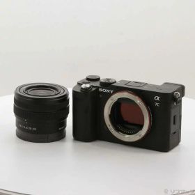 【中古】SONY(ソニー) α7C ズームレンズキット ブラック ILCE-7CL B 【198-ud】