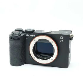 【中古】 《良品》 SONY α7C II ボディ ILCE-7CM2 B ブラック 【ホットシューバネSDスロットコントロールホイールスイッチファインダーカバー部品交換/各部点検済】 [ デジタルカメラ ]
