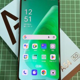 OPPO A54 5G ファンタスティックパープル 中古 箱あり