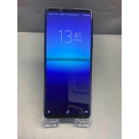 エクスペリア(Xperia)の美品 国内版 SIMフリー Sony Xperia 5 II 128GB ブルー(スマートフォン本体)