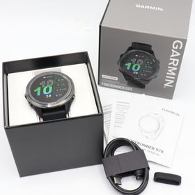 ボーナスストア+5％【新品】GARMIN Forerunner 970 010-02969-50 Black ゴルフナビ スマートウォッチ ガーミン フォアランナー 本体