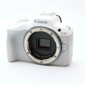 【中古】 《美品》 Canon EOS R50 ボディ ホワイト [ デジタルカメラ ]